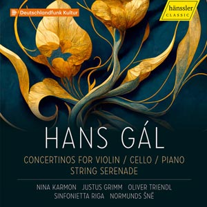 Violinistin Nina Karmon CD Hans Gál Concerts