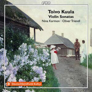 Violinistin Nina Karmon CD Toivo Kuula