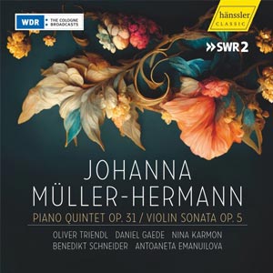Violinistin Nina Karmon CD Johanna Müller-Hermann