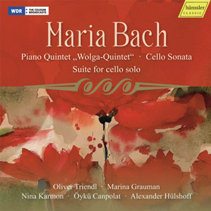 Violinistin Nina Karmon CD Maria Bach